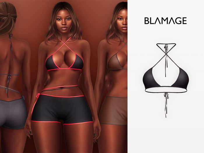 Blamage - Alexandra Top - Soot