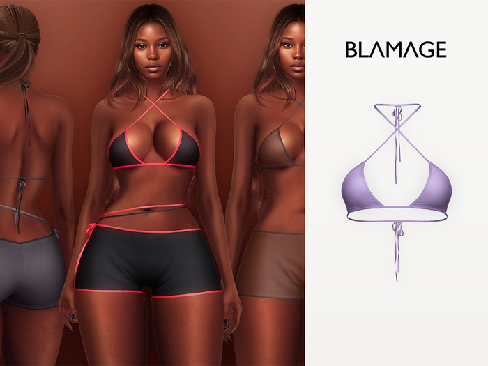 Blamage - Alexandra Top - Ultra Violet