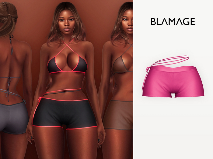 Blamage - Alexandra Shorts - Fuchsia