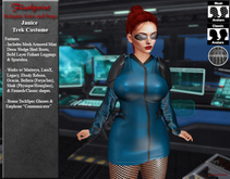 Janice Trek Costume - Blue A