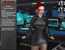 Janice Trek Costume - Black