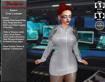 Janice Trek Costume - White