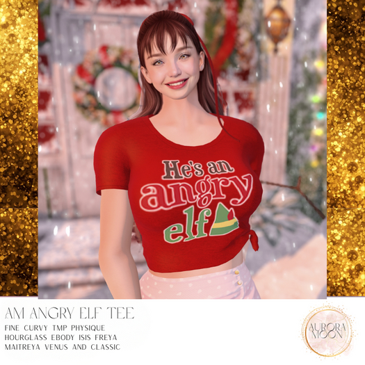 Shanti Angry Elf Tee (Add me)