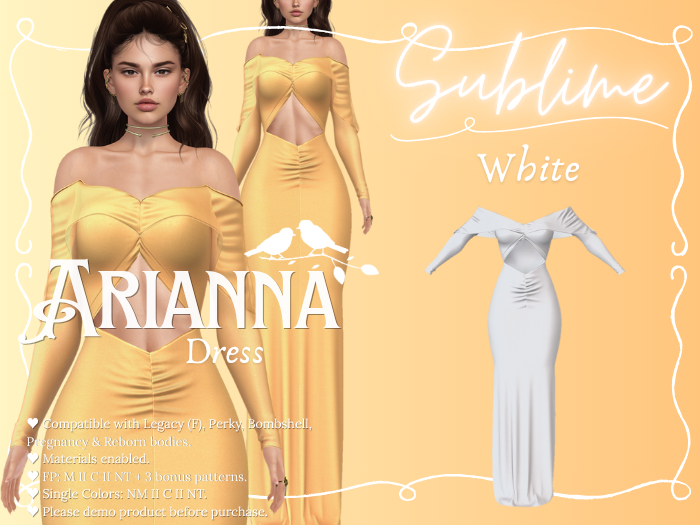 Sublime :: Arianna Dress (White)