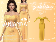 Sublime :: Arianna Dress (Gold)