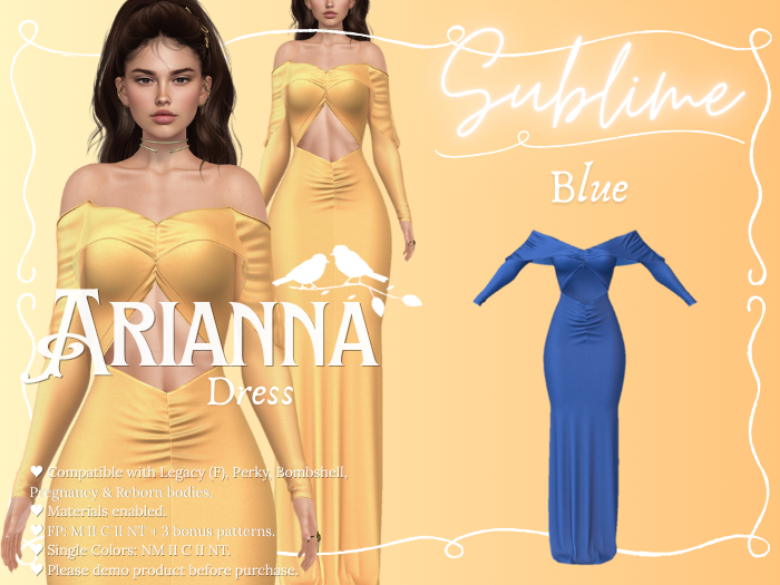 Sublime :: Arianna Dress (Blue)