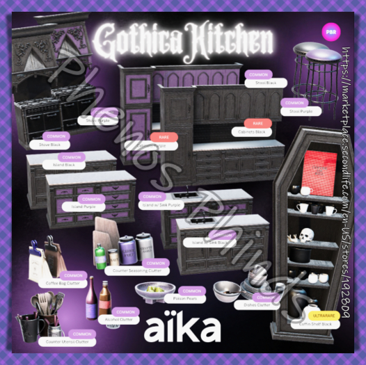 aika Gothica Kitchen - Poison Pears