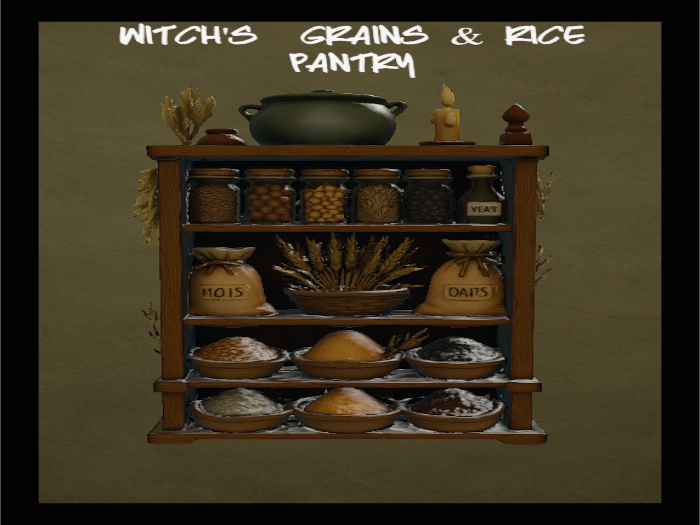 B&C Witch's  Grains & Rice Pantry