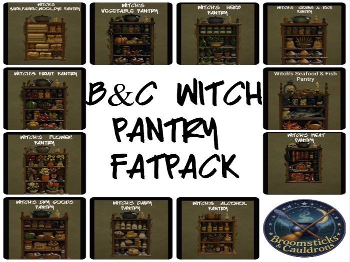 B&C Witch's Pantries FAT PACK