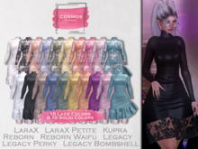 [COSMOS] Laea Bodycon Dress / 20 Colors Fatpack