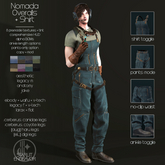 { Starlit Endeavor } Nomada Overalls Fatpack - All Bodies