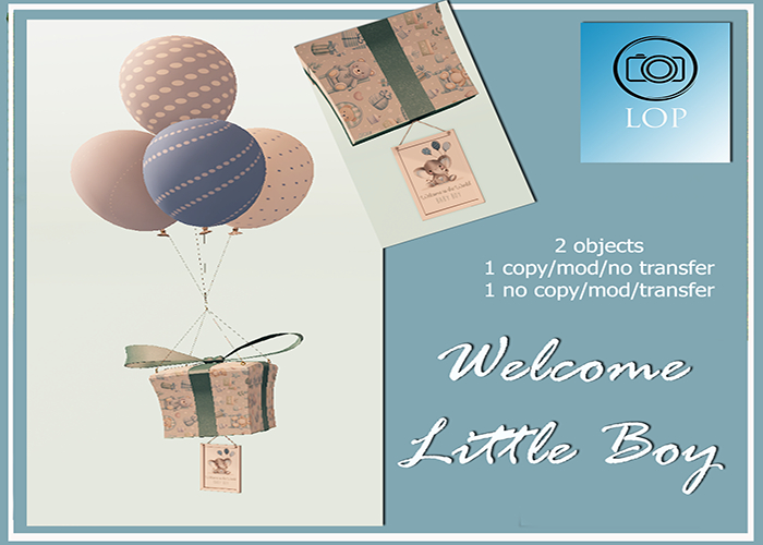 WELCOME LITTLE BOY  LOP(ADD)