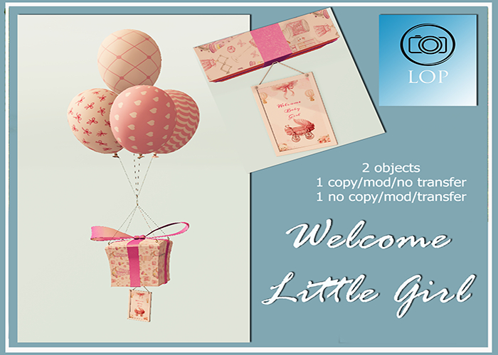 WELCOME LITTLE GIRL  LOP(ADD)