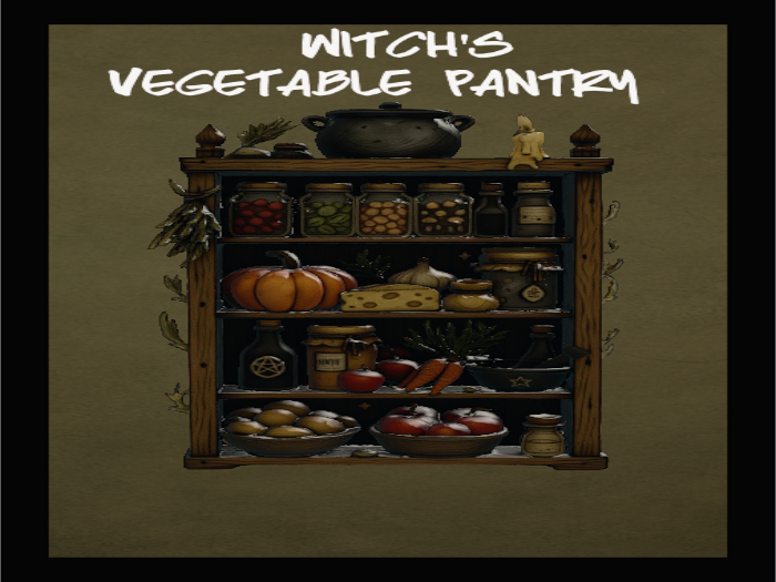B&C  Witch's  Vegetable Pantry