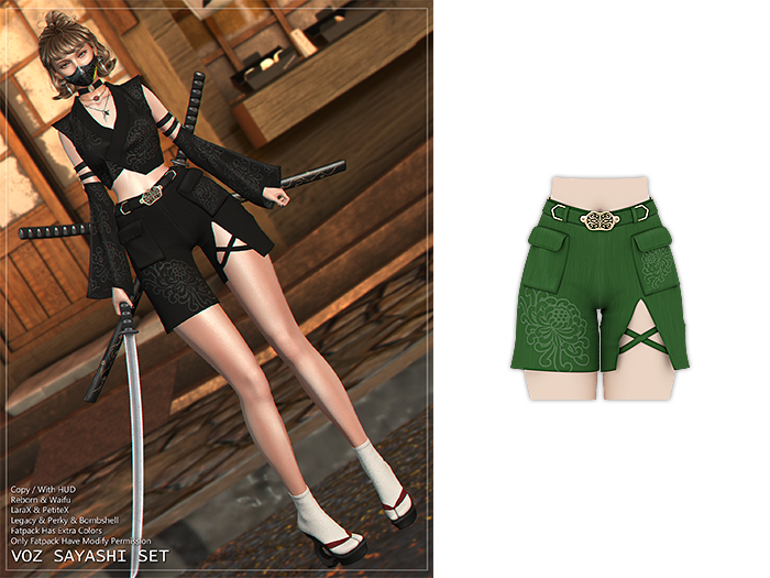 [VOZ] Sayashi Pants (Olive)