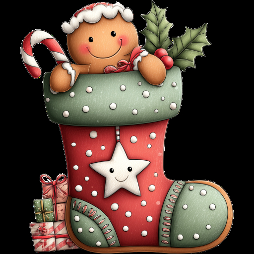 UTD - Gingerbread Stocking