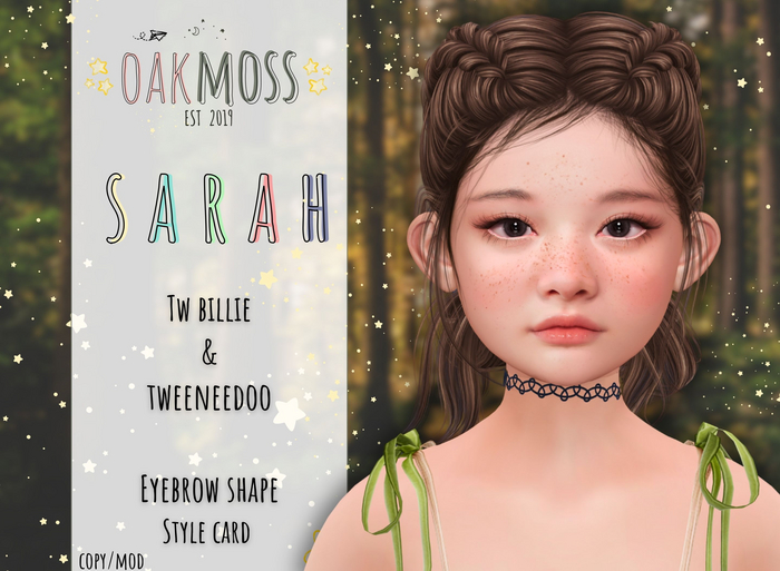 Oakmoss Shapes - Sarah