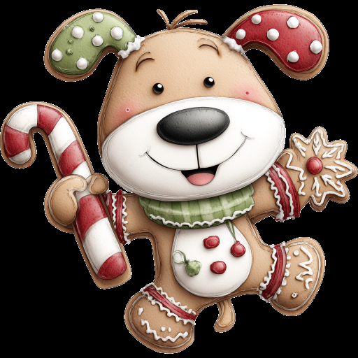 UTD - Gingerbread Dog