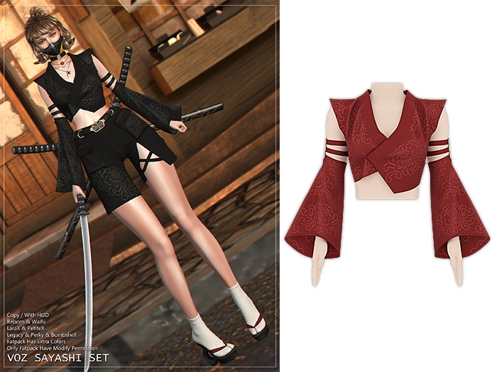 [VOZ] Sayashi Top (Red)
