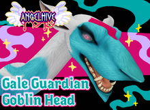 //ANGELHIVE// - Gale Guardian Goblin Head