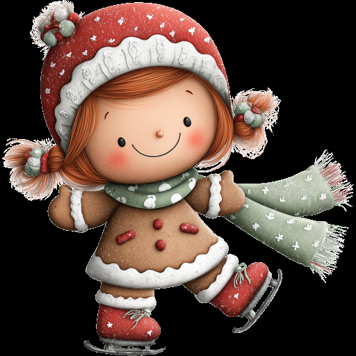 UTD - Gingerbread Girl Skating