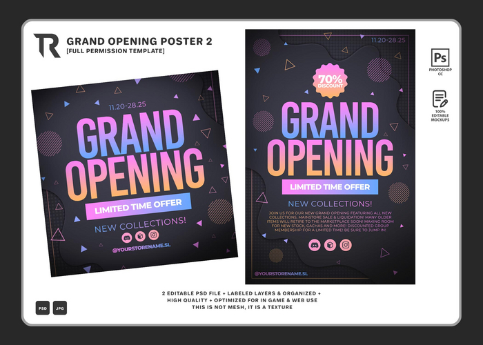 [TR] Grand Opening Poster 2