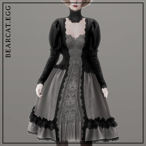 BEARCAT.EGG ; Priscilla Dress - FATPACK
