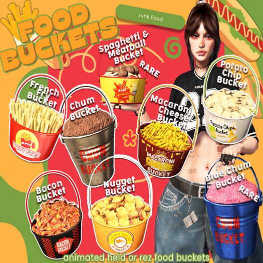 Junk Food - Chicken Nugget Bucket