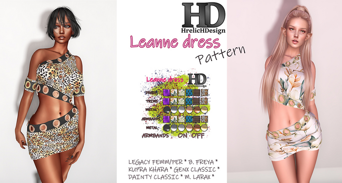 HD Leanne dress Pattern
