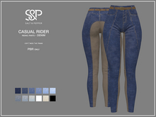 S&P Casual Rider pants DENIM eBody Reborn