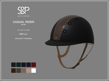 S&P Casual Rider helmet (wear to unpack)