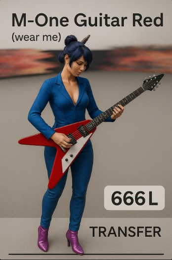 M-One Guitar Red(wear me)