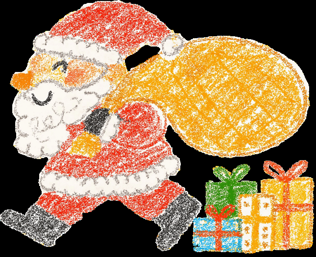 Santa and Sack v2 Christmas