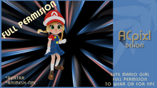 Cute Mario Girl- wear - npc