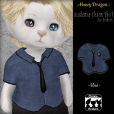 .:.H/D.:. Academia Charm Shirt - Blue [25DDAT4]