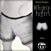 .:.H/D.:. Whimsy Puffers - Paws [25DDAB6]