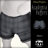 .:.H/D.:. Academia Puffers - Plaid-C [25DDAB11]