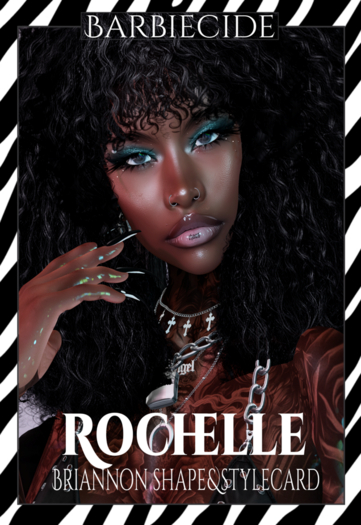 Barbiecide Rochelle Shape&Stylecard For Briannon