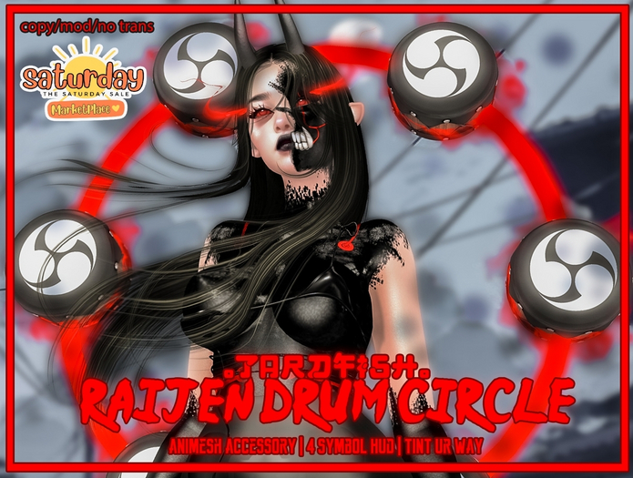 .Tardfish. Raijen Drum Circle  - Blogger