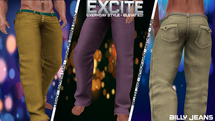 Excite Billy Jeans Fatpack