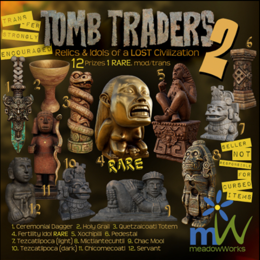 6. Aztec Pedestal - Tomb Traders 2