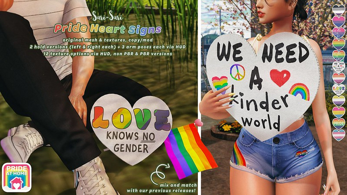 Sari-Sari - Pride Heart Signs