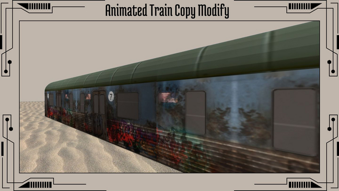 Mega Animated Train - Copy & Modify