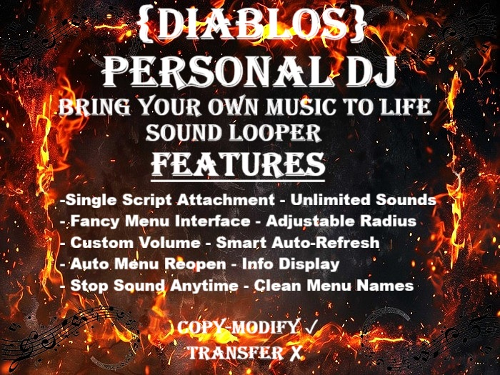 {DIABLOS} Personal DJ