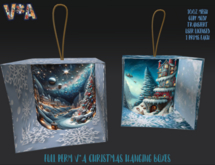 FULL PERM V*A CHRISTMAS HANGING BOXES