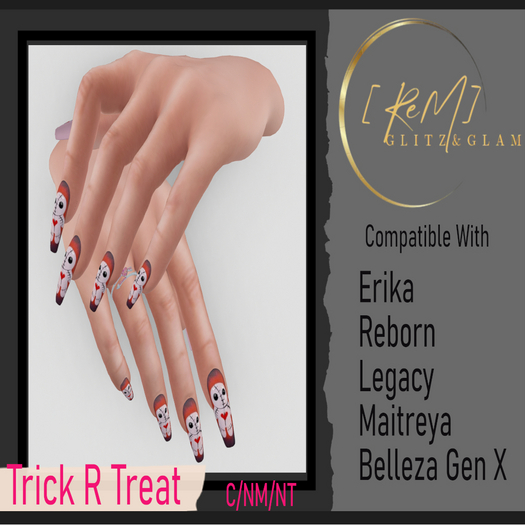 [ReM]  Trick R Treat Nails