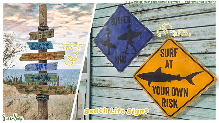 Sari-Sari - Beach Life Signs