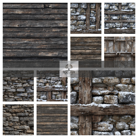 TB - WINTERFELL VILLAGE WALLS