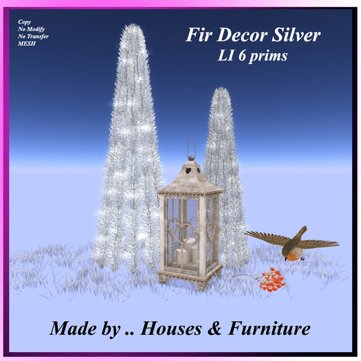 Fir Decor Silver