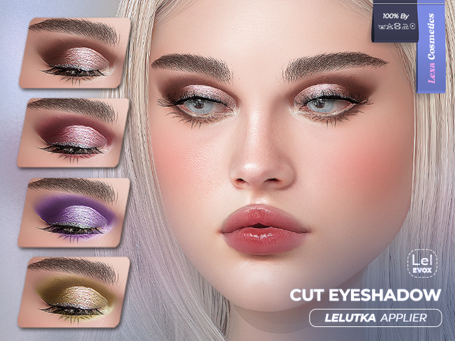 Lexa - Cut Crease Eyeshadow Lelutka EvoX
